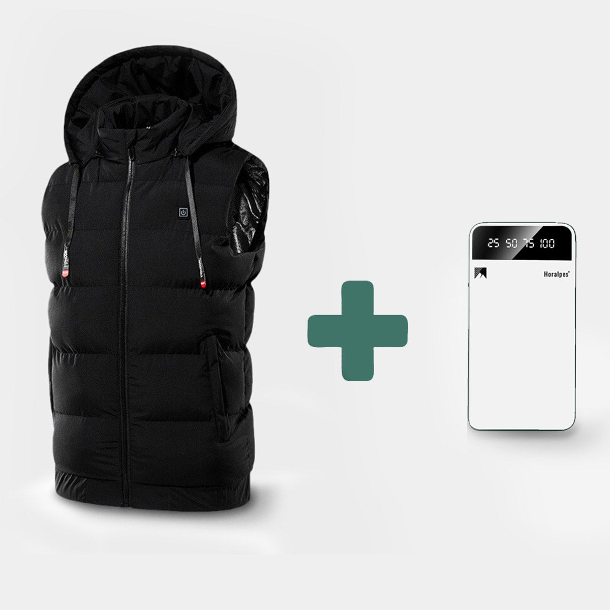 Heated Vest with Hood