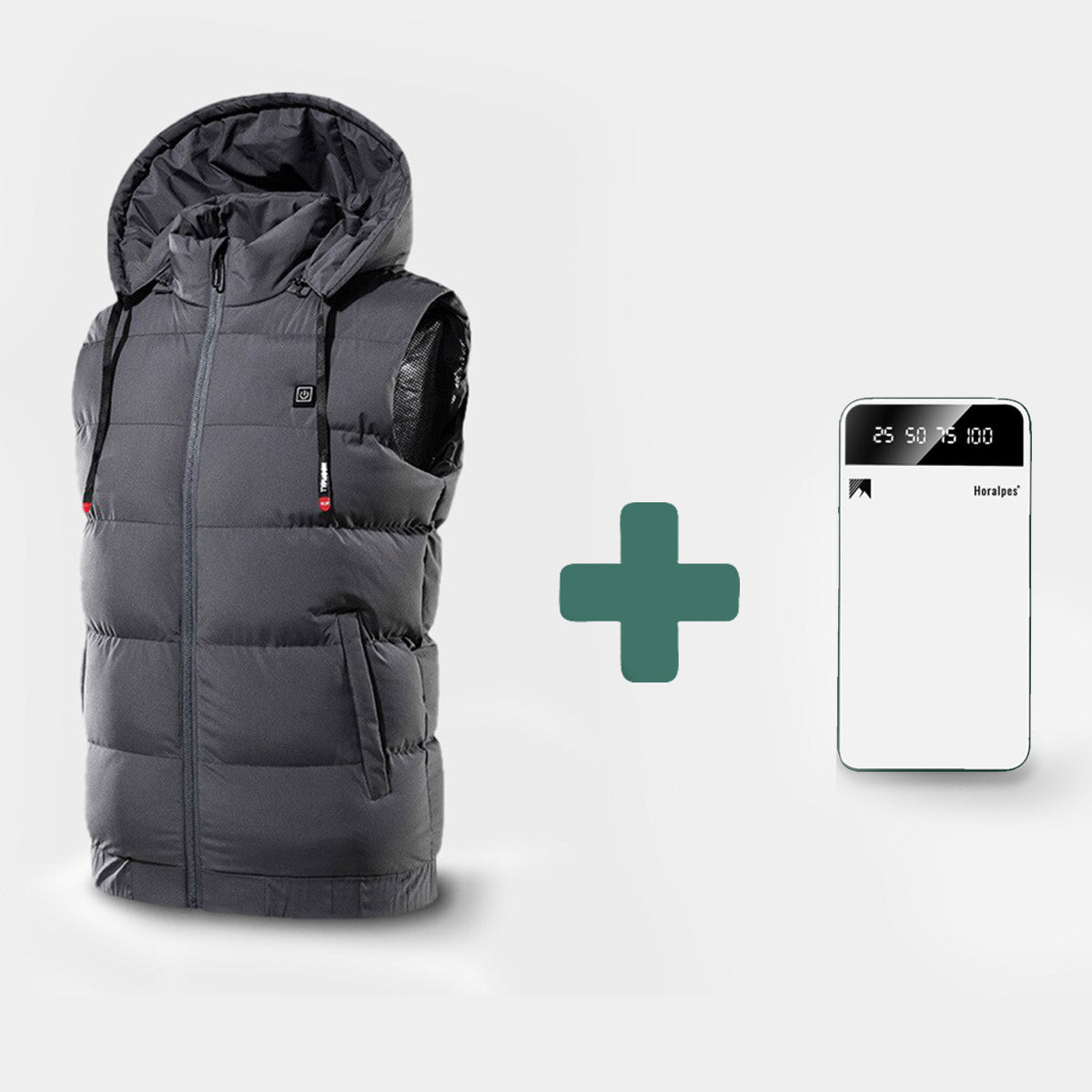 Heated Vest with Hood