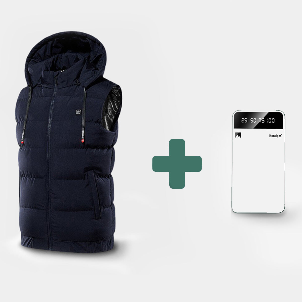 Heated Vest with Hood