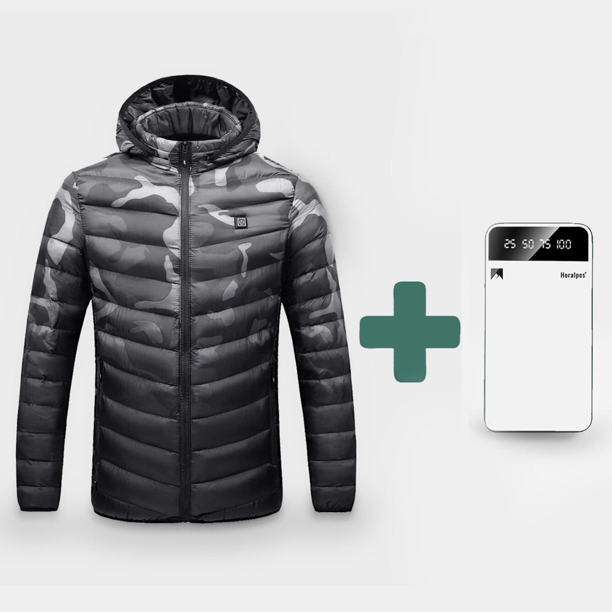 Camouflage Heated Jacket 