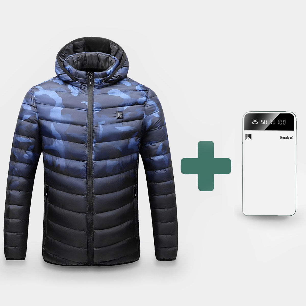 Camouflage Heated Jacket 
