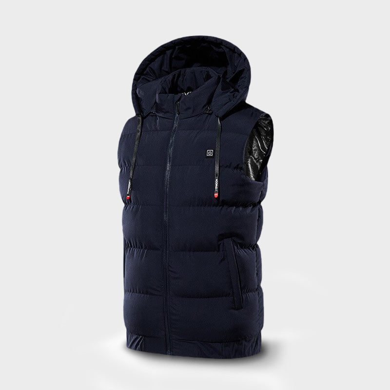 Heated Vest with Hood